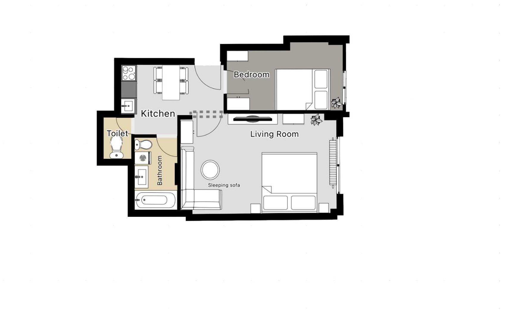 2Br 1,5Bath Chic City Suite Near Wenceslas Square Praha Exteriér fotografie