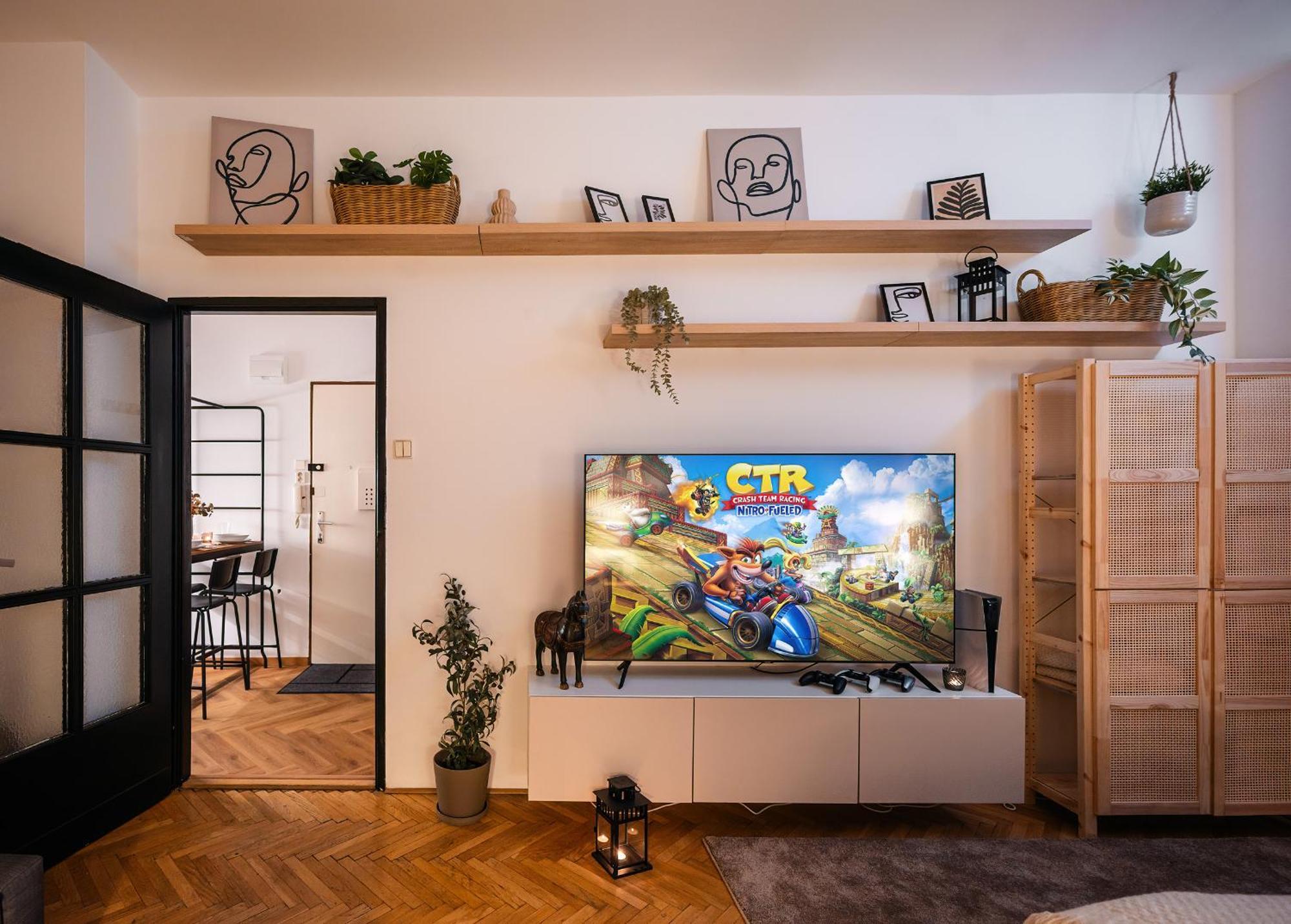 2Br 1,5Bath Chic City Suite Near Wenceslas Square Praha Exteriér fotografie
