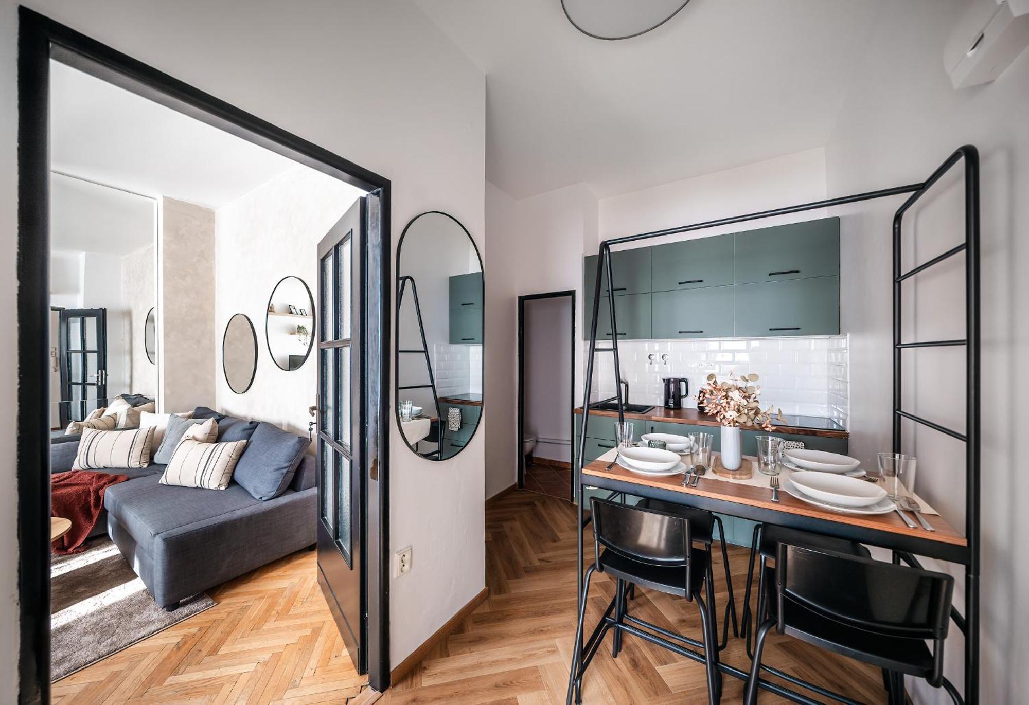 2Br 1,5Bath Chic City Suite Near Wenceslas Square Praha Exteriér fotografie